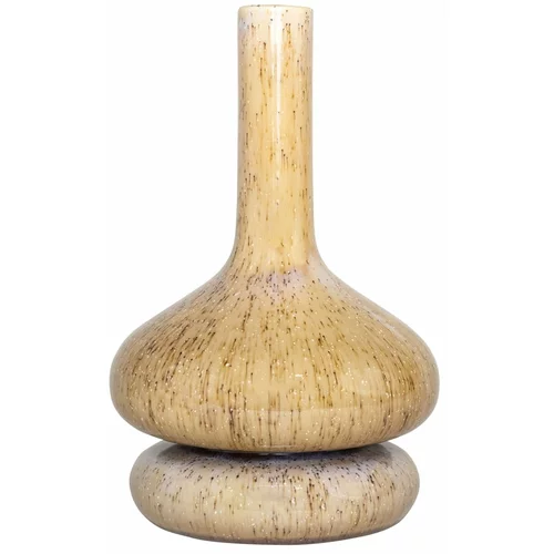Hübsch bež keramička vaza Sand, visina 24 cm