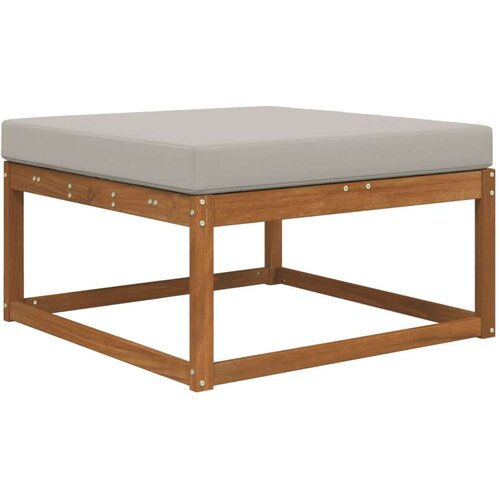  Jastuk za vanjsku sofU Sivi 80 x 80 x 8 cm Poliester - Sivi 80 x 80 cm 1x sjedalo Slike