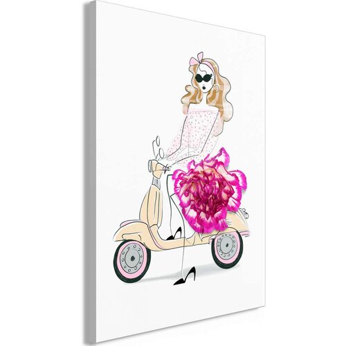  Slika - Girl on a Scooter (1 Part) Vertical 60x90 Cijene