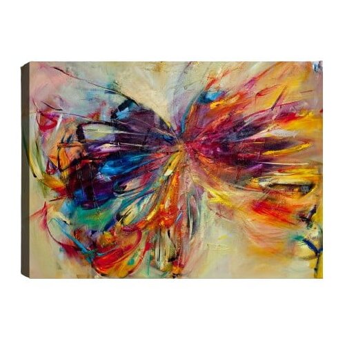Tablo Center Slika Butterfly, 60 x 40 cm Cene