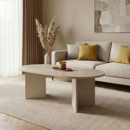 Hanah home klub sto Sable, 119 cm, vizon Cene