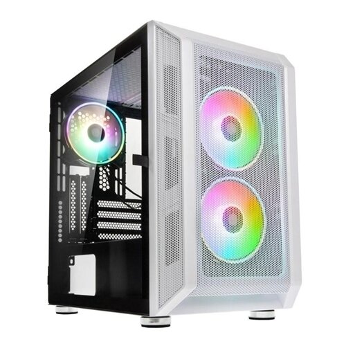Kolink Ohišje iz belega kaljenega stekla Micro-Atx Citadel Mesh Rgb, (21407958) Cene