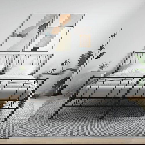 VidaXL Noćni ormarići 2 kom boja betona 40x40x50 cm konstruirano drvo Slike