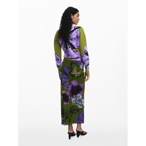 Desigual Suknja zelena / miks boja Slike