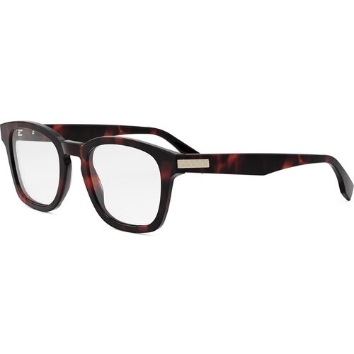 Fendi Essential Havana Square Eyeglasses - ONE SIZE (51) Cene