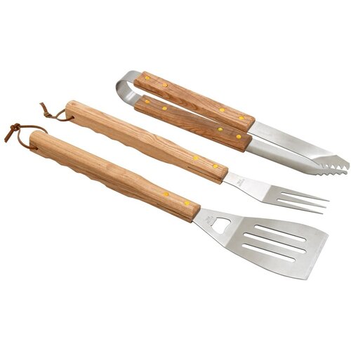 Cattara Set od 3 komada pribora za ro&scaron;tilj Wood Cijene
