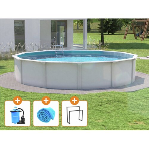 Steinbach Stahlwandpool Set Nuovo de Luxe II &Oslash; 550 x 120 cm Top - 1 set Cijene