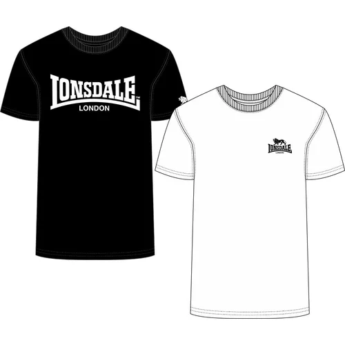 Lonsdale Men's t-shirt regular fit double pack