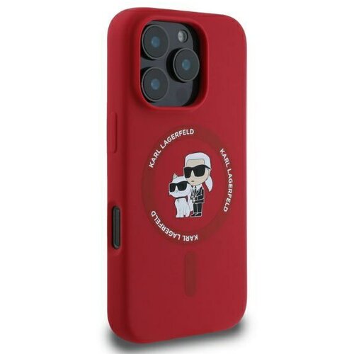  TPU Karl Lagerfeld maska za iPhone 16 Pro Max KLHMP16XSCMKCRHR Slike