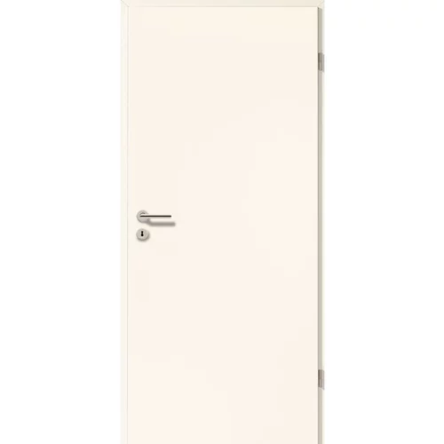 WESTAG & GETALIT notranja sobna vrata getadoor laminit GL223 (750 x 2000 mm, bela, desna, s cilindrom in ključavnico, brez kljuke in podboja)