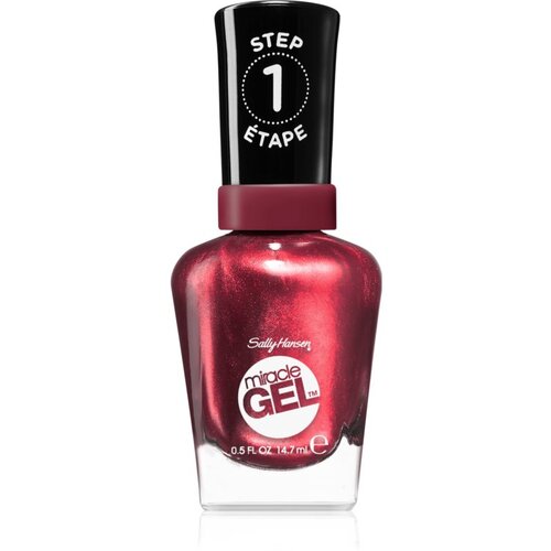 Sally Hansen Miracle Gel&amp;trade; gel lak za nohte brez uporabe UV/LED lučke odtenek 500 Mad Women 14,7 ml Slike