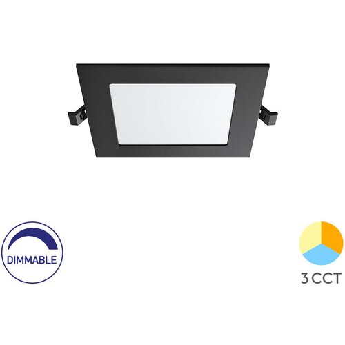 Braytron Ugradni LED panel BRY-SMD-CSP-4W-KOCKA-DIMABILNI-3INC-CRNI-3U1 Cene