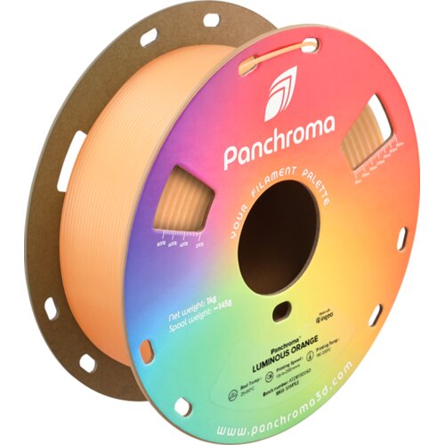 Polymaker Panchroma&amp;trade; PLA Luminous Orange, 1,75 mm / 1000 g Slike