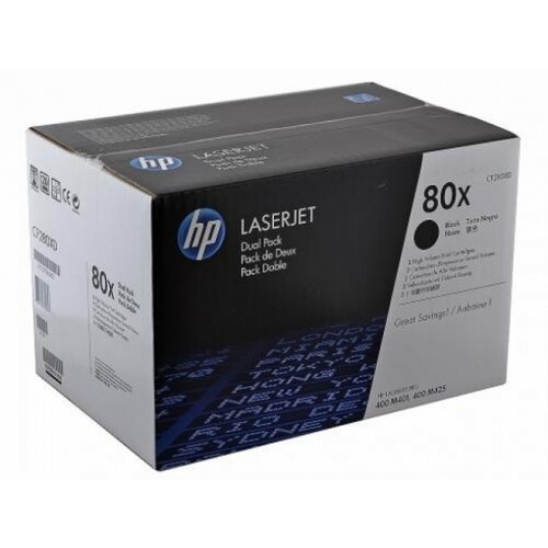  HP 80X črn/black 2 KOSA (CF280XD) - original MEGA CENA + BREZPLAČNA DOSTAVA! Cene