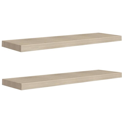 Maison Chic 2 kosi Stenske Police - Viseče police barva hrasta 90x23,5x3,8 cm MDF, (21758797) Slike