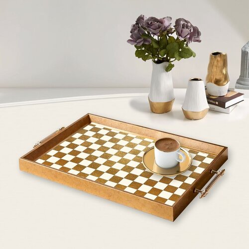 Aberto Design Poslužavnik TPEA9915 50 x 29 x 3.5 cm, Šareni Cene
