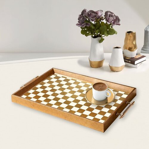 Aberto Design poslužavnik TPEA9915 50 x 29 x 3,5 cm, &scaron;areni Cijene