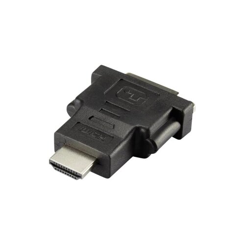 Renkforce HDMI / DVI adapter [1x HDMI-utikač - 1x DVI-utičnica 24+1pol.] crni Cijene