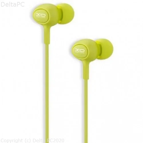 XO In-Ear Headphones Music S6 Green