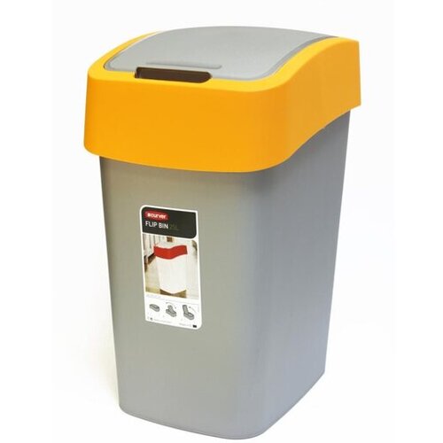 Curver Ko&amp;scaron; za smeti Pacific Flip bin 50L Slike