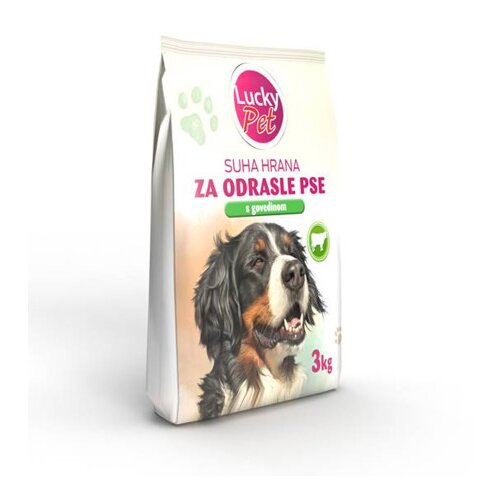 Master Hrana za pse sa okusom govedine 3kg Lucky Pet Cijene