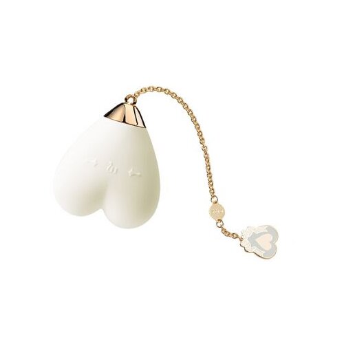 Zalo Baby Heart - Smart punjivi, vodootporni vibrator za klitoris (bijeli) Cijene