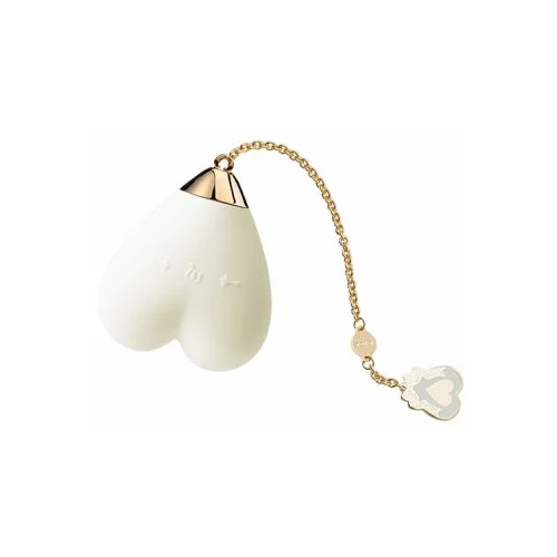 Zalo Baby Heart - Smart punjivi, vodootporni vibrator za klitoris (bijeli)
