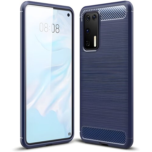 IZMAEL.eu Ohišje Carbon Shield TPU za Huawei P40 - Modra Cene