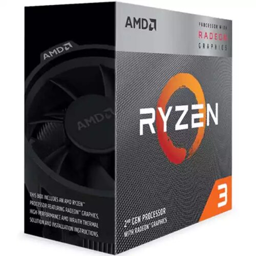 AMD Ryzen 3 3200G 4 cores 3.6GHz (4.0GHz) Box Cene
