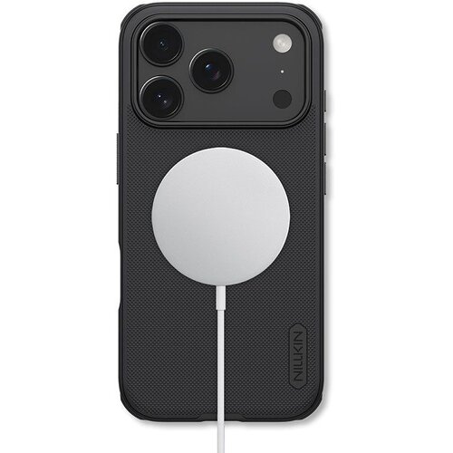 Nillkin Super Frosted Shield Pro Magnetic futrola za iPhone 17 Pro Max, MagSafe, crna Slike