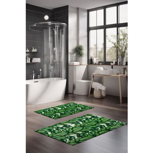  CT-5303 multicolor bathmat set (2 pieces) Cene