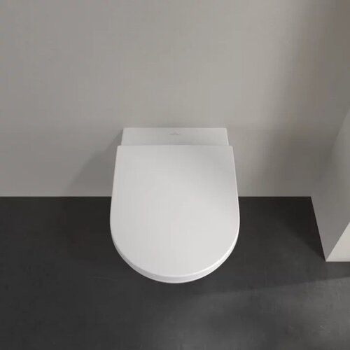 Villeroy Boch 4670TSR1 Subway 3.0 Combi-Pack CeramicPlus TwistFlush viseča brezrobna WC &amp;scaron;koljka z WC desko s počasnim zapiranjem Slike