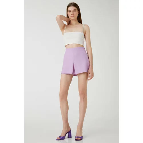 Koton Shorts - Purple - Normal Waist