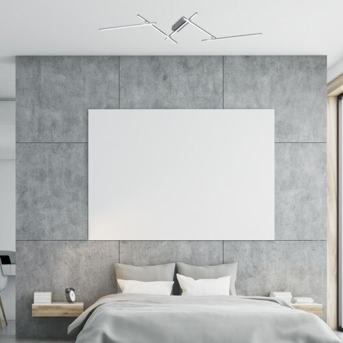 Rabalux plafonjera negan led 40W srebrna (71020) Cene