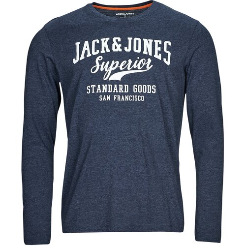 Jack &amp;amp; Jones Majice z dolgimi rokavi JJLOGO TEE LS O-NECK 1 COL MEL Slike