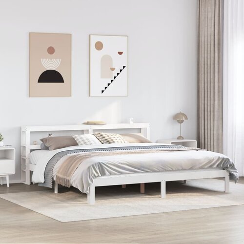  Okvir kreveta s uzglavljem bez madraca bijeli 180x200 cm Cijene