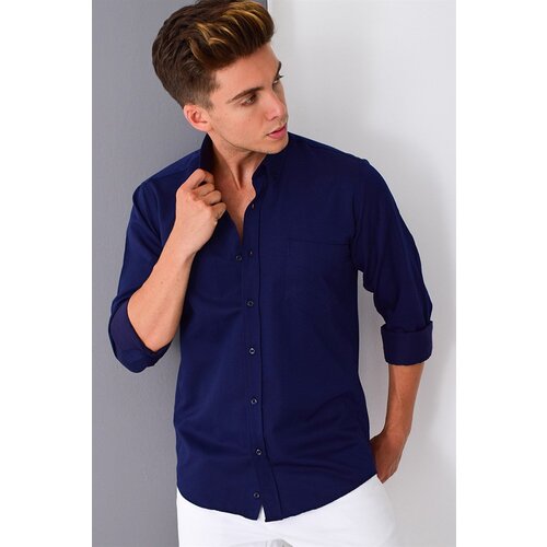 Dewberry G676 MEN'S SHIRT-NAVY BLUE Cijene