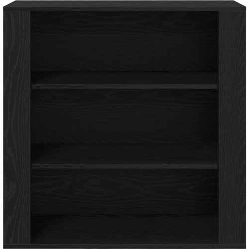  Highboard Crni hrast 80 x 33 x 150 cm Konstruirano drvo Slike