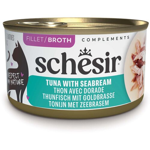 Schesir Complements u temeljcu 12 x 70 g - Tuna s oradom Slike
