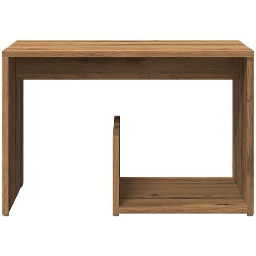 VidaXL Pomoćni stol Artisan hrast 59x36x38 cm izrađeno drvo Slike
