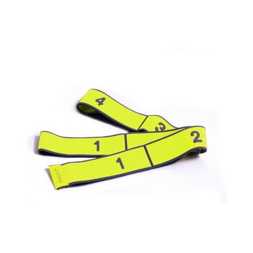 Pino FIT&amp;reg; Stretch Band, žlut&amp;aacute;, lehk&amp;aacute; z&amp;aacute;těž, 1 m Slike