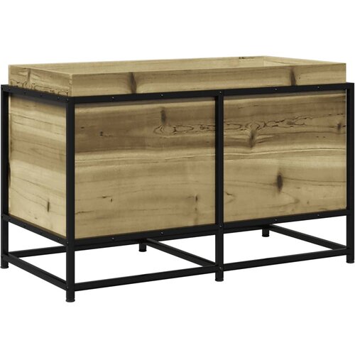 Maison Chic Vrtno cvetlično korito - Cvetlični Lonec 80x40x50 cm impregnirana borovina, (21788536) Cene