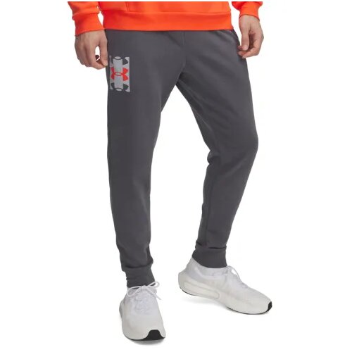 Under Armour Muški dodnji deo trenerke UA Rival Terry Logo JoggerQ2, Tamnosivi Cene