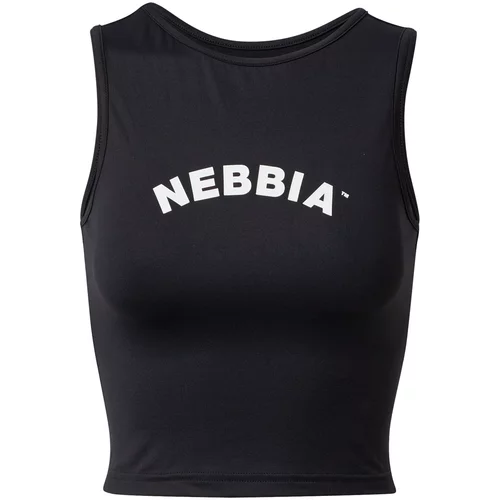 NEBBIA Fit Sporty Tank Top Black S Fitnes majica