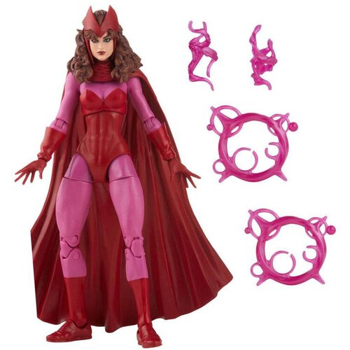 Marvel Legends Series Škrlatna čarovnica 15-cm retro embalaža igrače akcijske figure, 4 dodatki, večbarvna, F5884, (21255922) Cene