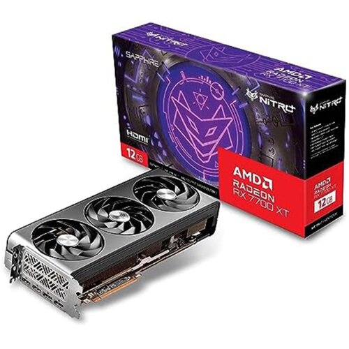 VGA SAPPHIRE NITRO+ AMD RADEON™ RX 7700 XT GAMING OC 12GB GDDR6 DUAL HDMI / DUAL DP LITE 11335-02-20G Cijene