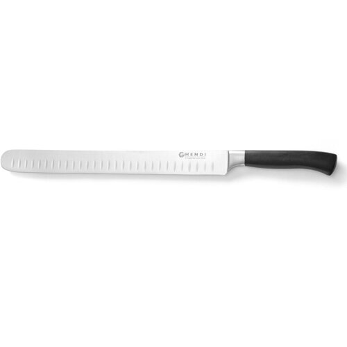 Hendi Nož za &scaron;unku/losos, Profi Line, Granton zarezi, Crna, (L)430mm Cene