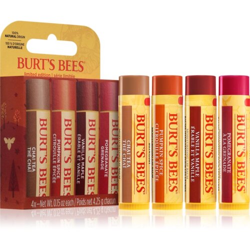 Burt’s Bees Fall Four Pack darilni set za ustnice Cene