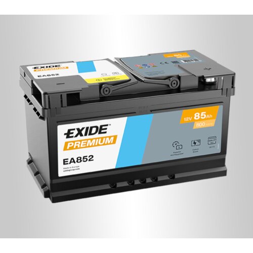 Exide akumulator premium, 12V, 85Ah Slike
