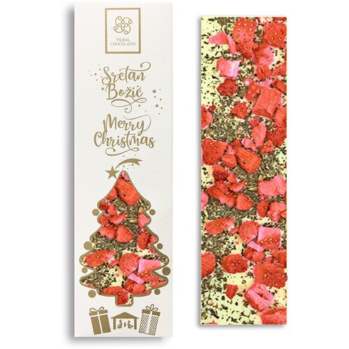 Vrsna Chocolates Čokolada s jagodom i mentom, 100g Cijene